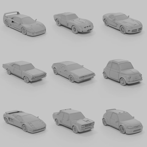 Resin printed 24 scale - resin, 1/24