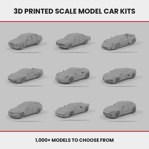 Resin printed scale - resin, model